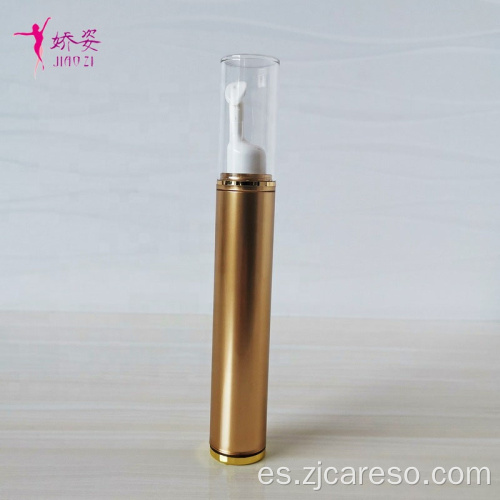 Botella sin aire cosmética redonda de 15 ml para esencia de ojos